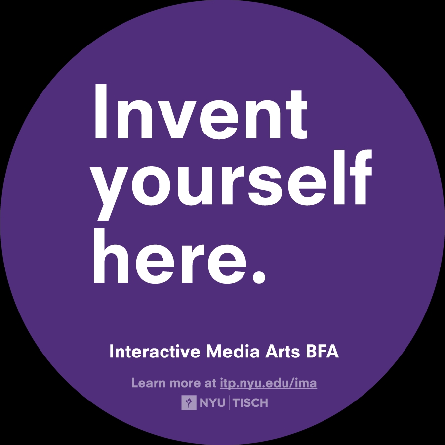 round logo that says Invent Yourself Here