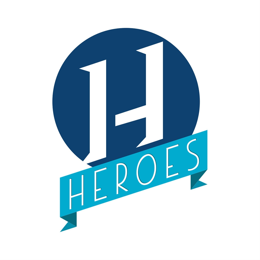 Typeface logo of Heroes