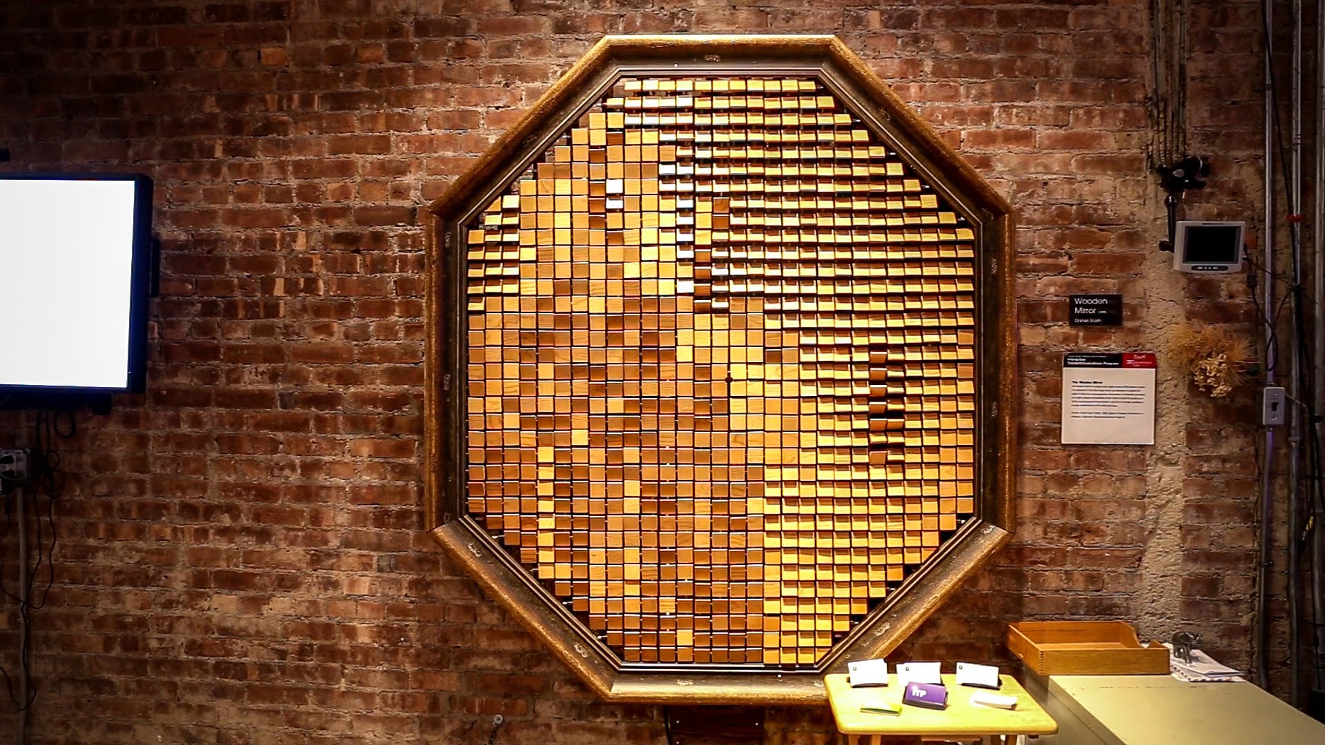 Danny Rozin, Wooden Mirror, ITP.