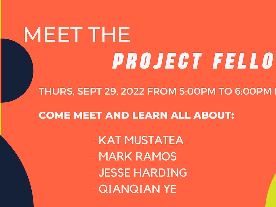 Meet The IMA/ITP Project Fellows!