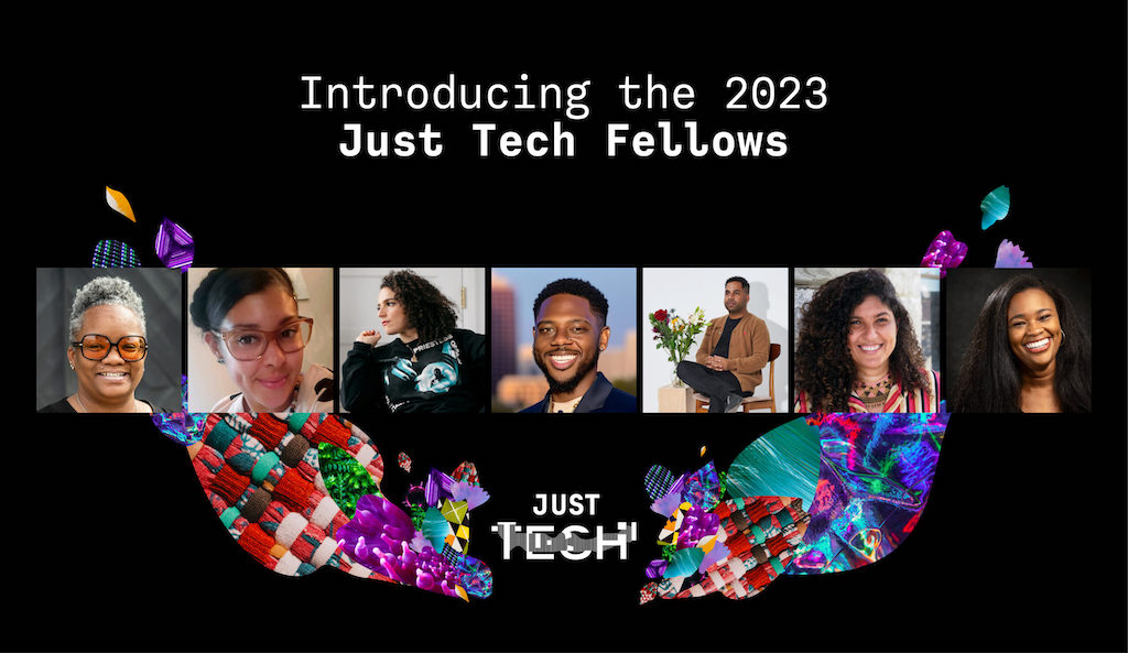 2023 Just Tech Fellows with headshots