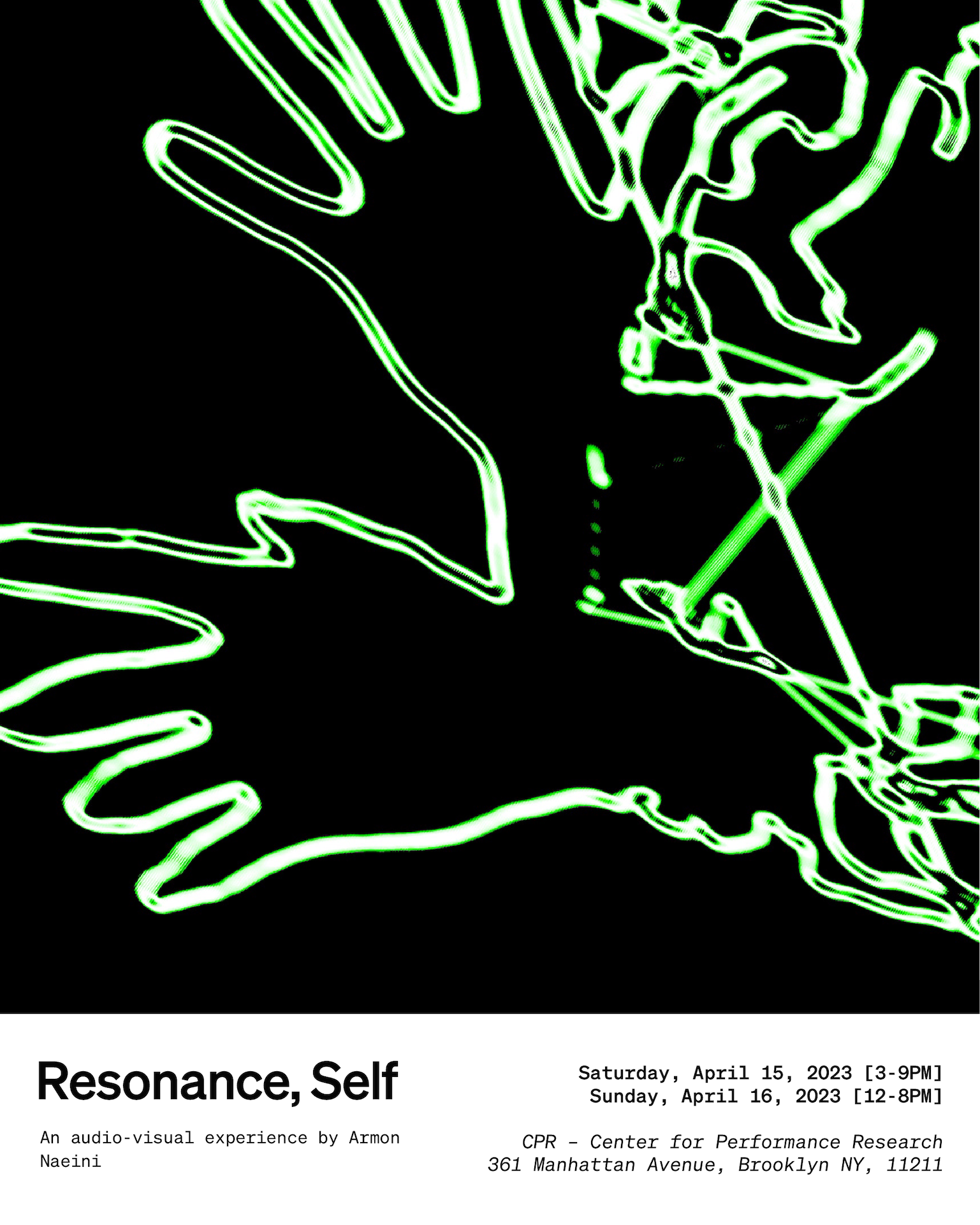 Poster for 'Resonance, Self'