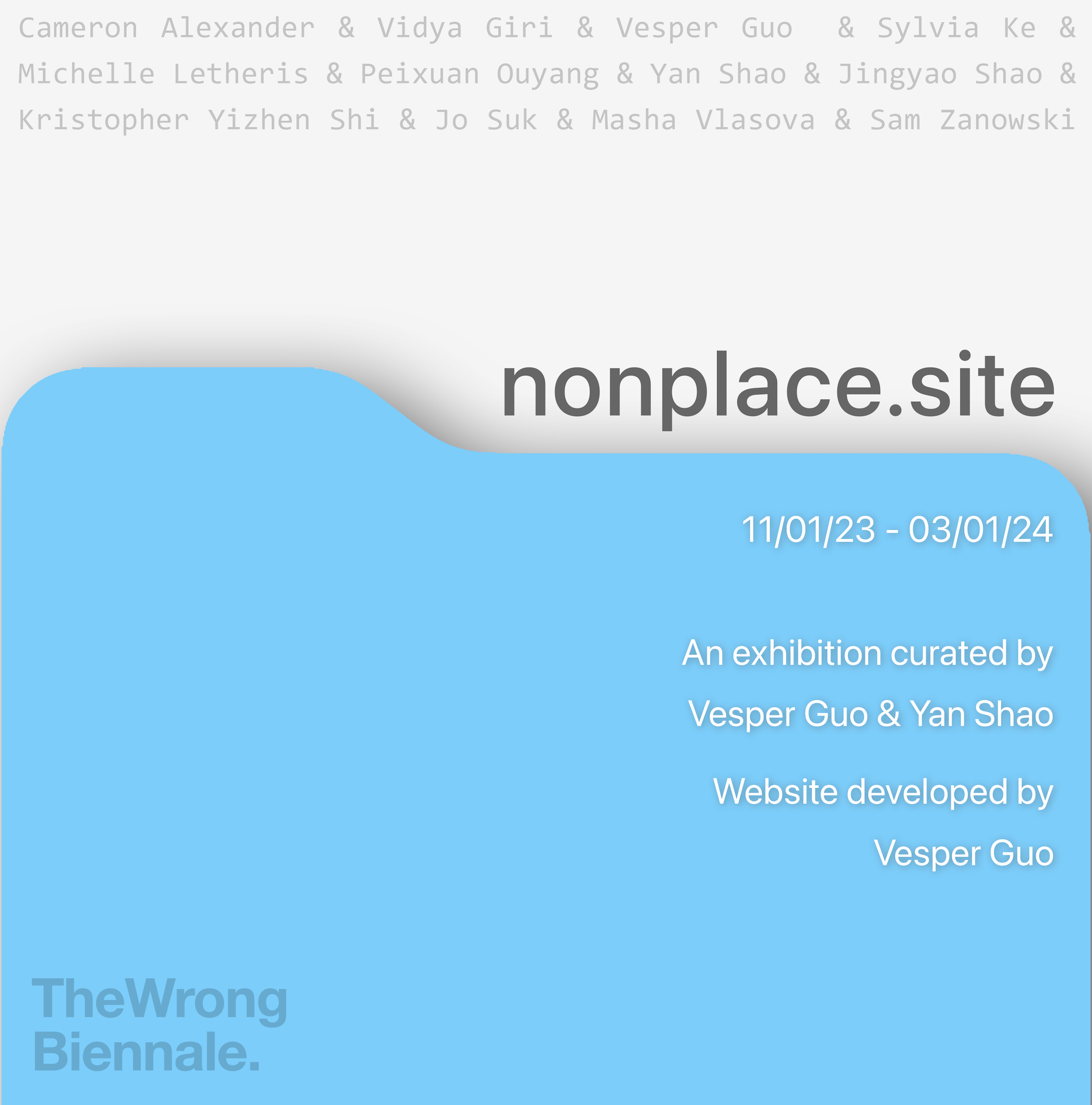 nonplace.site poster