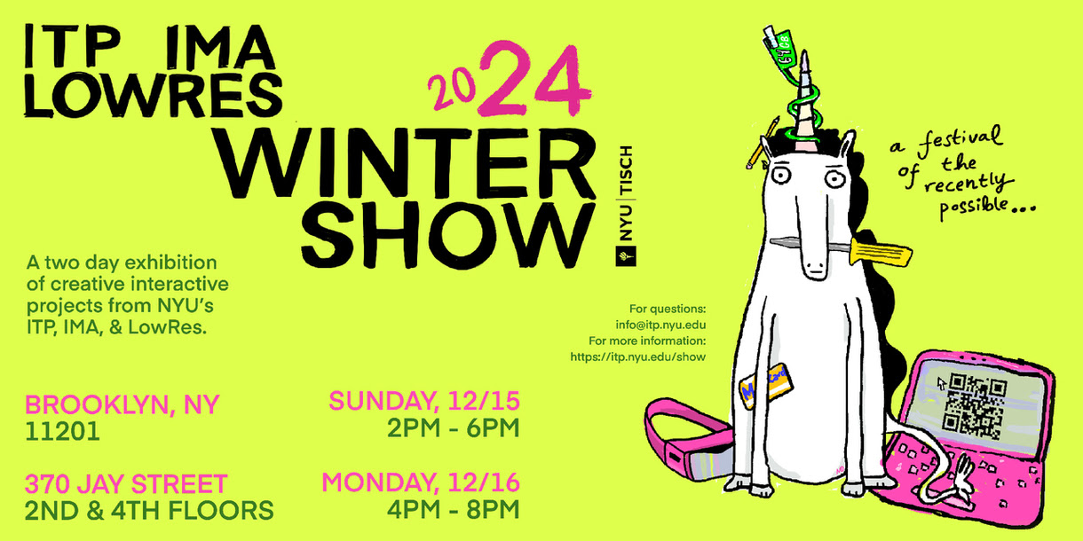 thumbnail: ITP/IMA Winter Show 2024