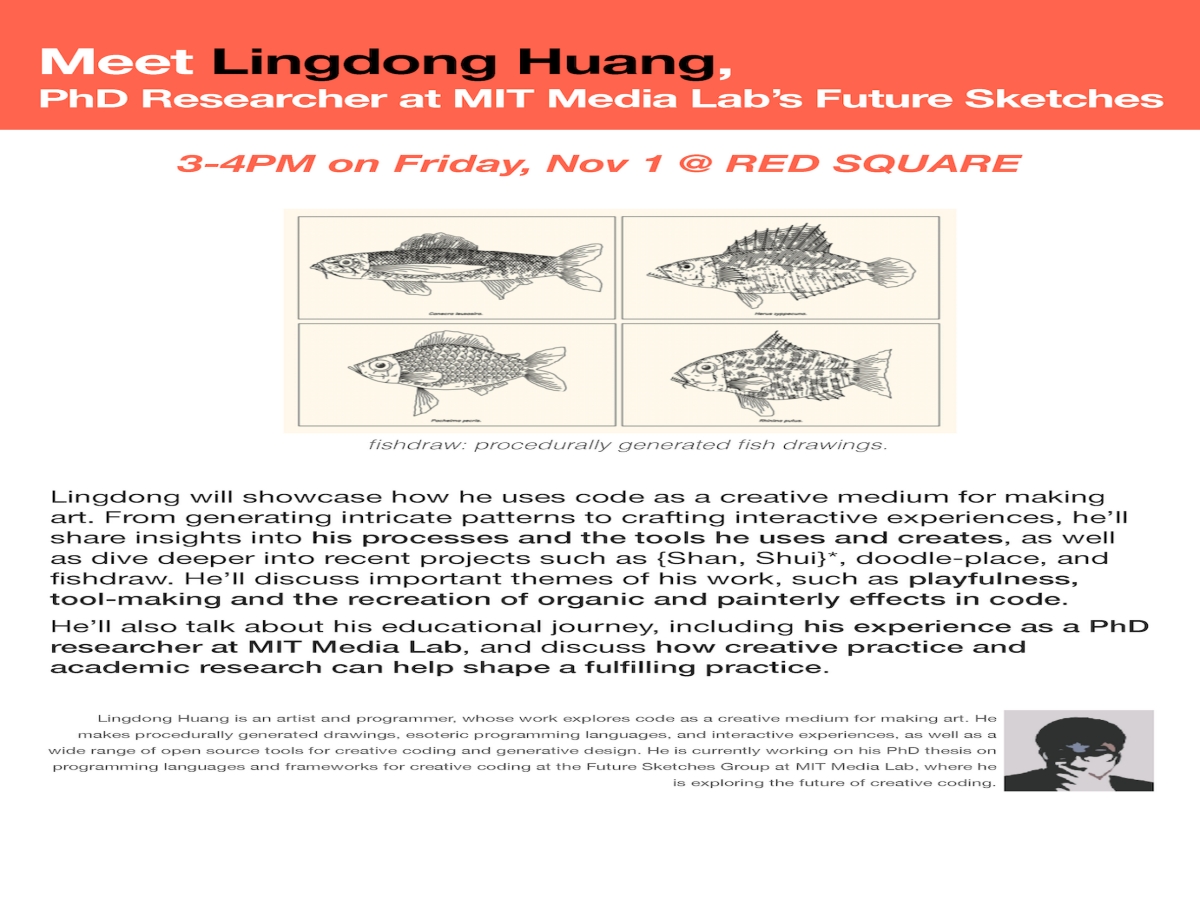 Lingdong Huang's Talk (MIT Media Lab)