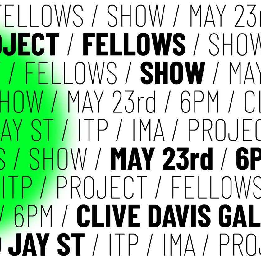 Project Fellows Show Poster
