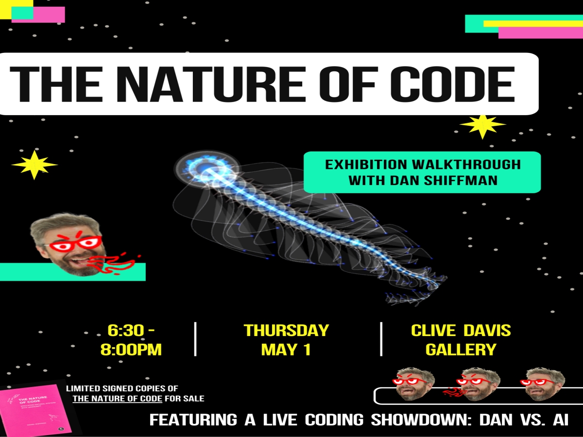 The Nature of Code Exhibition Walkthrough