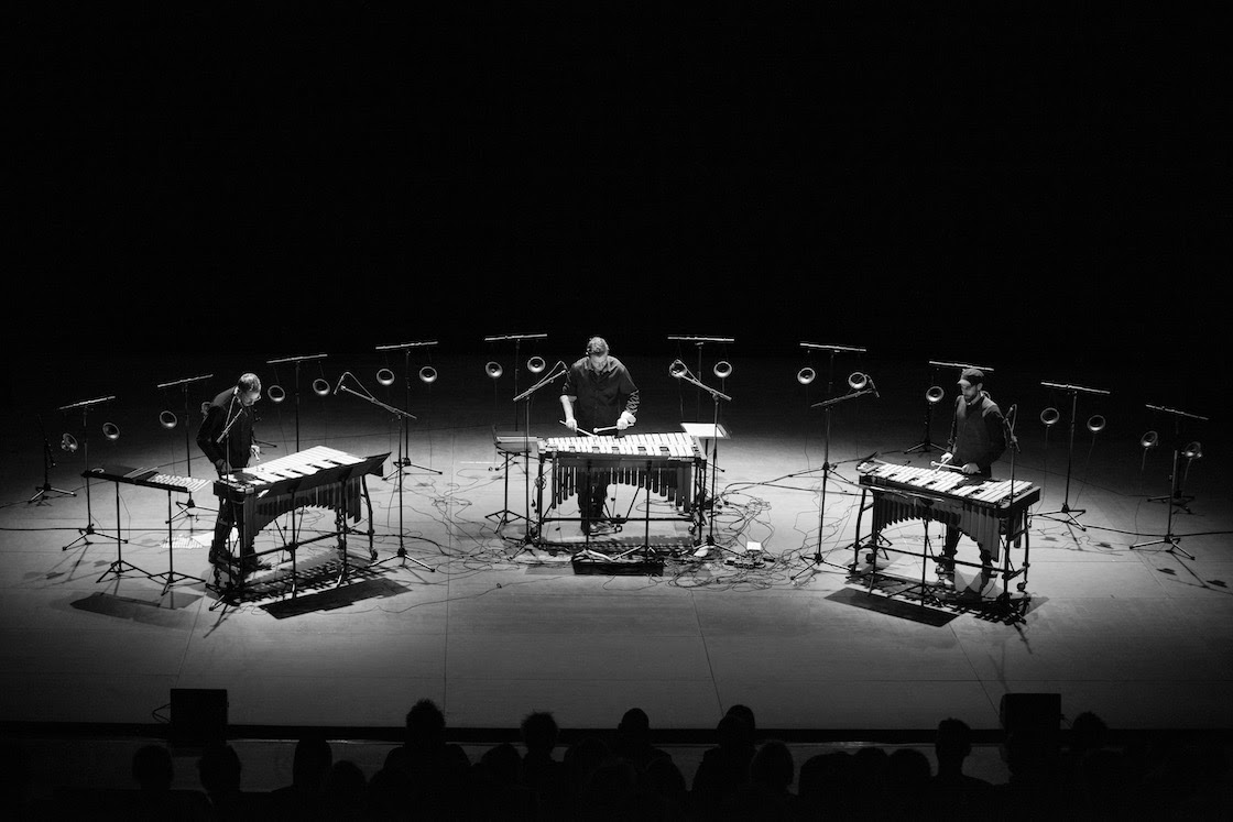 ensemble 0 performing "Open Symmetry"