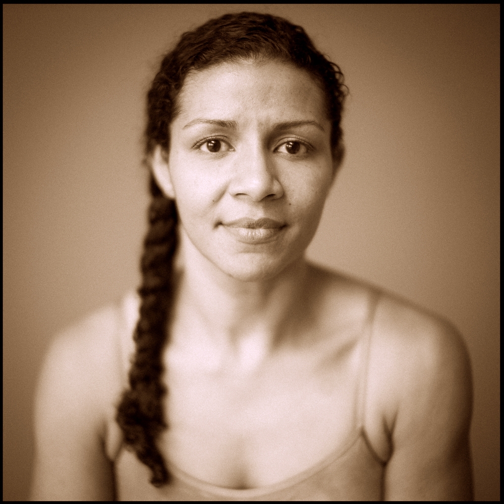 Maria Bauman headshot in sepia