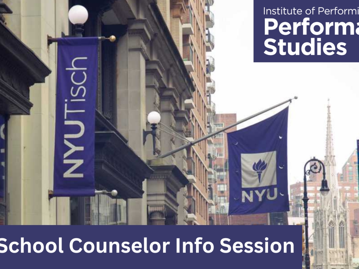 High School Counselor Info Session