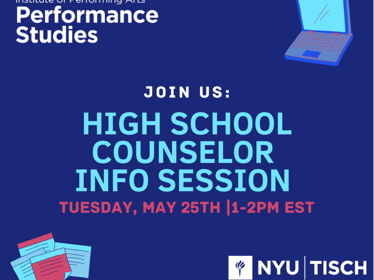 High School Counselor Information Session