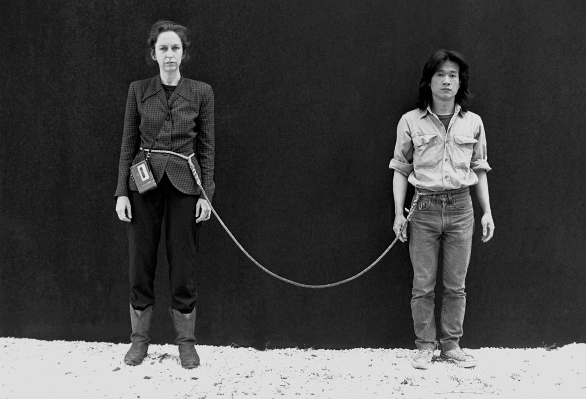 Tehching Hsieh, Art/Life One Year Performance 1983-1984 (Rope Piece). © 1984 Tehching Hsieh, Linda Montano