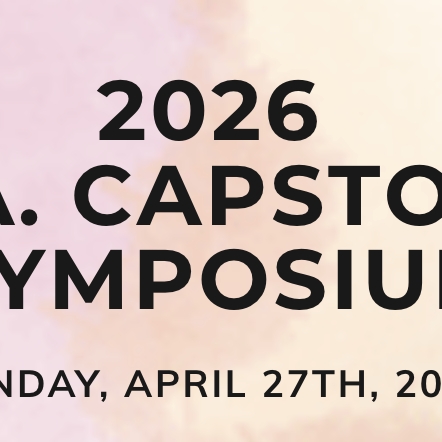 BA Capstone Symposium graphic