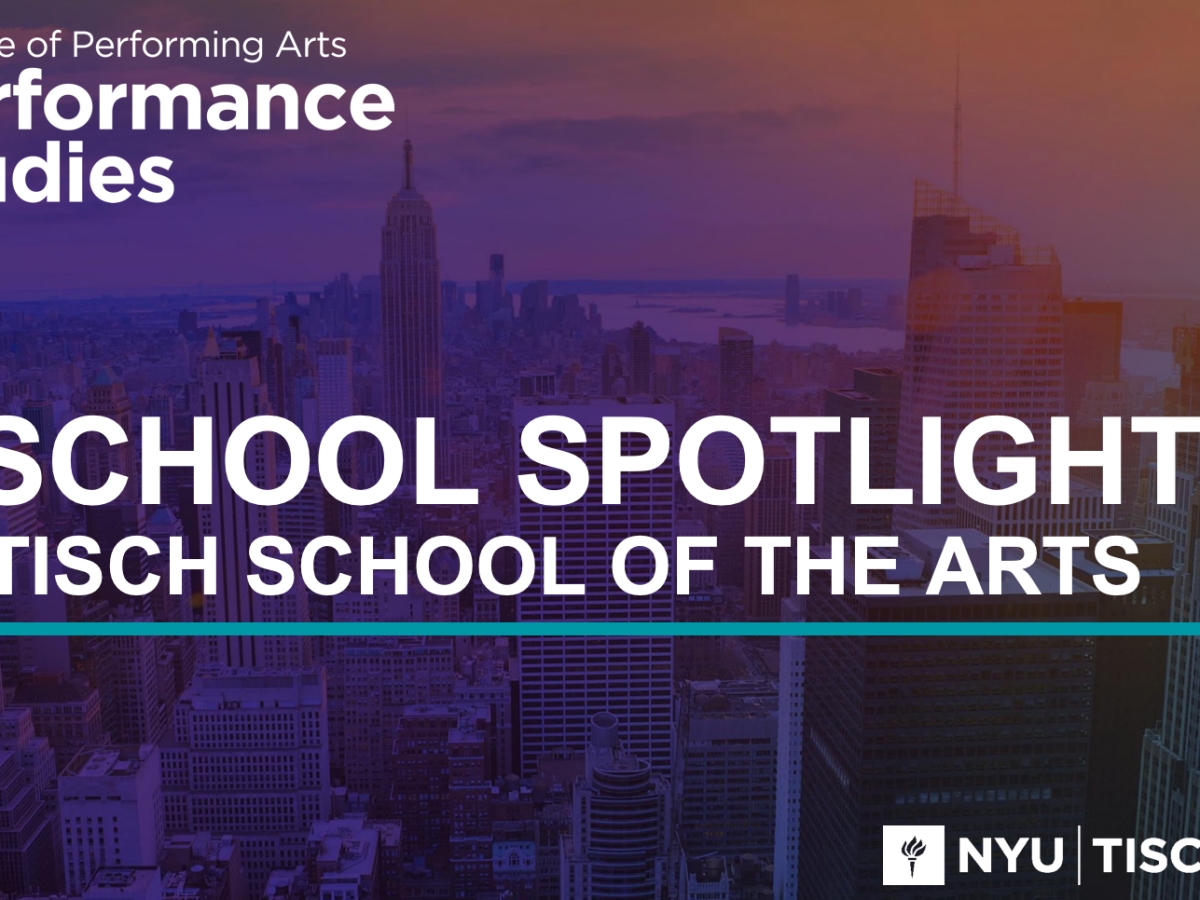 Performance Studies Undergraduate School Spotlight
