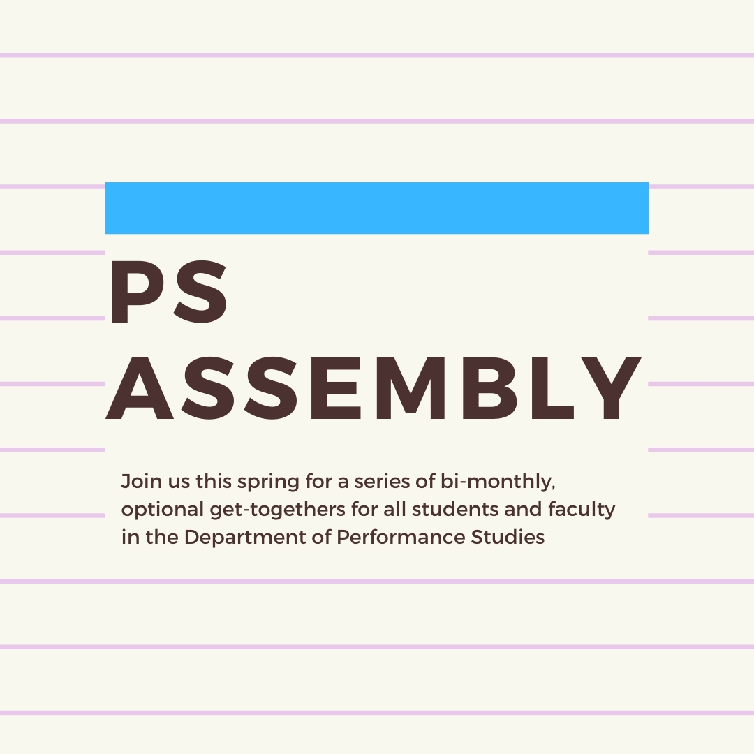 PS Assembly: On Drafting with Professor CASTAÑEDA
