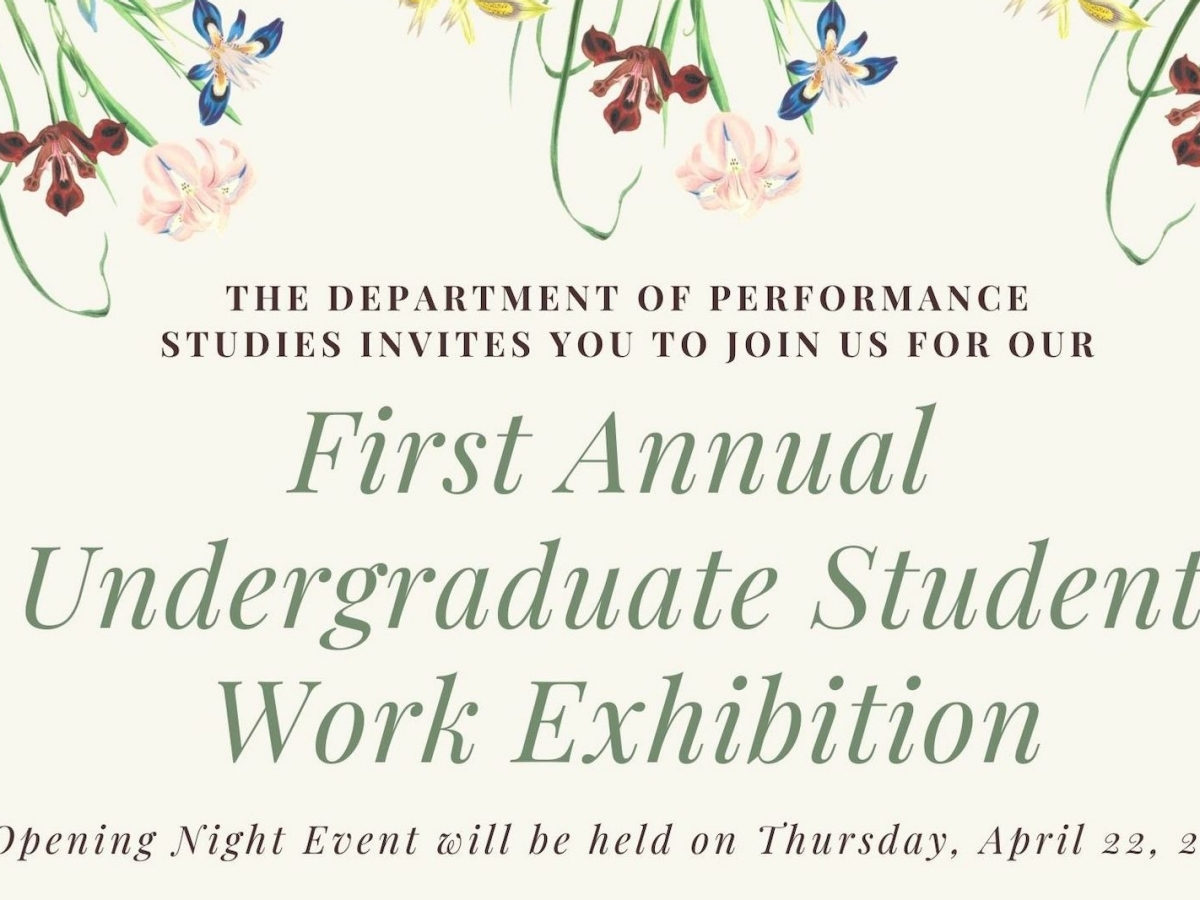Undergraduate Student Work Exhibition