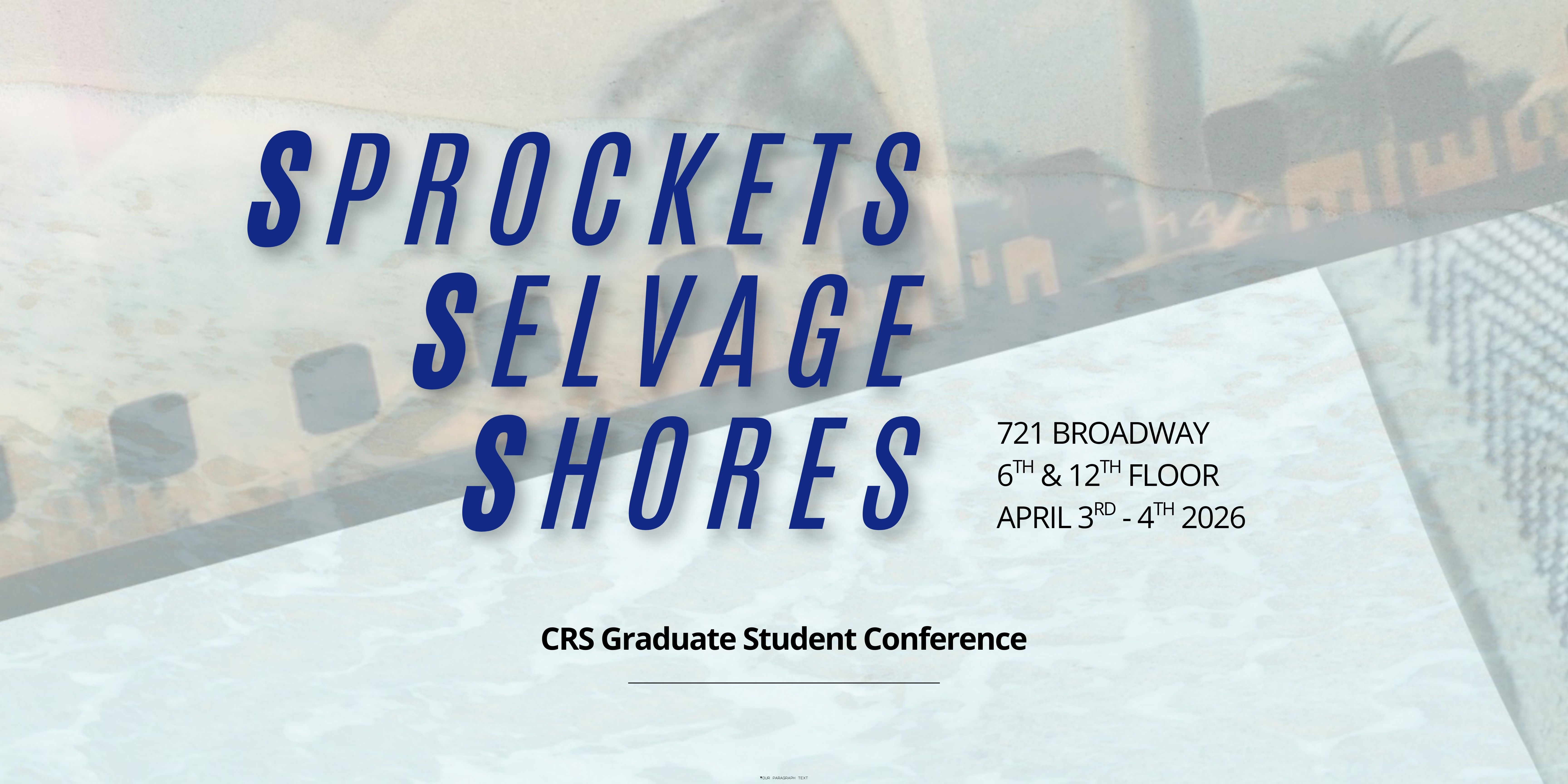 Sprockets/Selvage/Shores