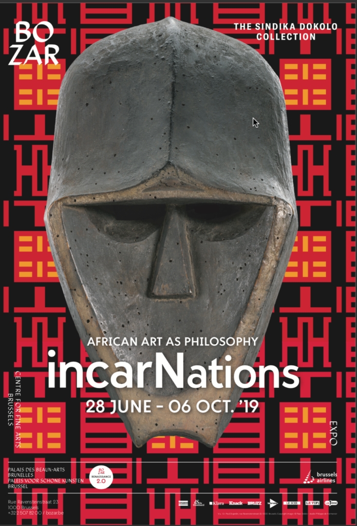 Exhibition Poster for incarNations: African Art (2019), Courtesy incarNations Bozar