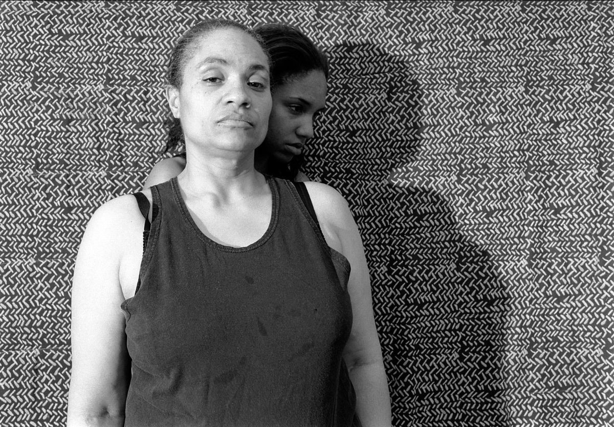 LaToya Ruby Frazier, Momme (Shadow) from Momme portrait series, 2008. Gelatin silver print. Courtesy of Minnesota Street Project.