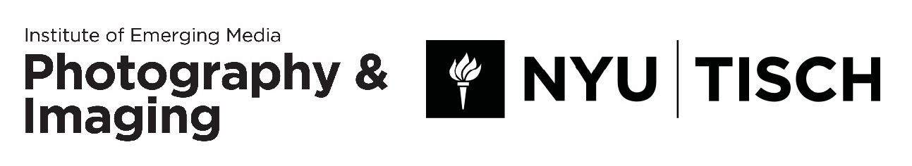 nyu photography and imaging logo