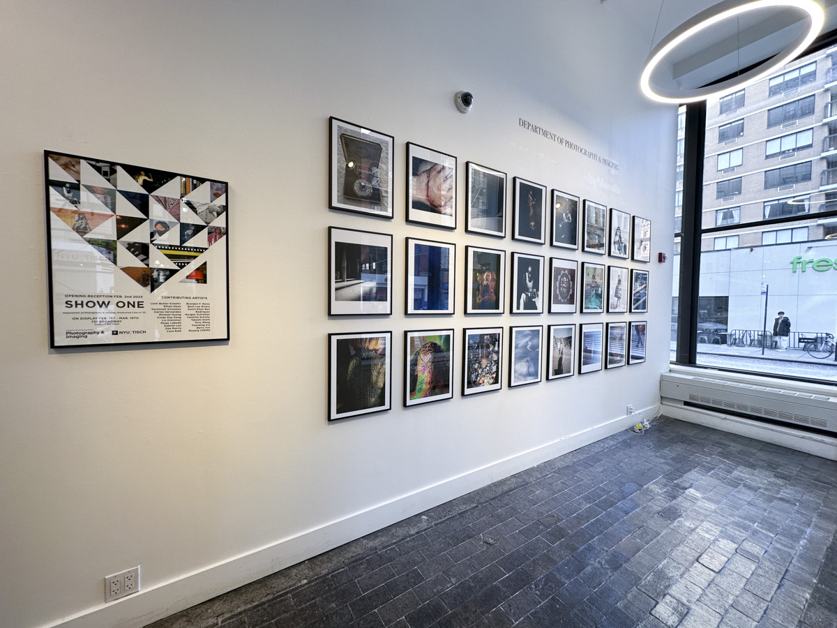 Show One artwork on display