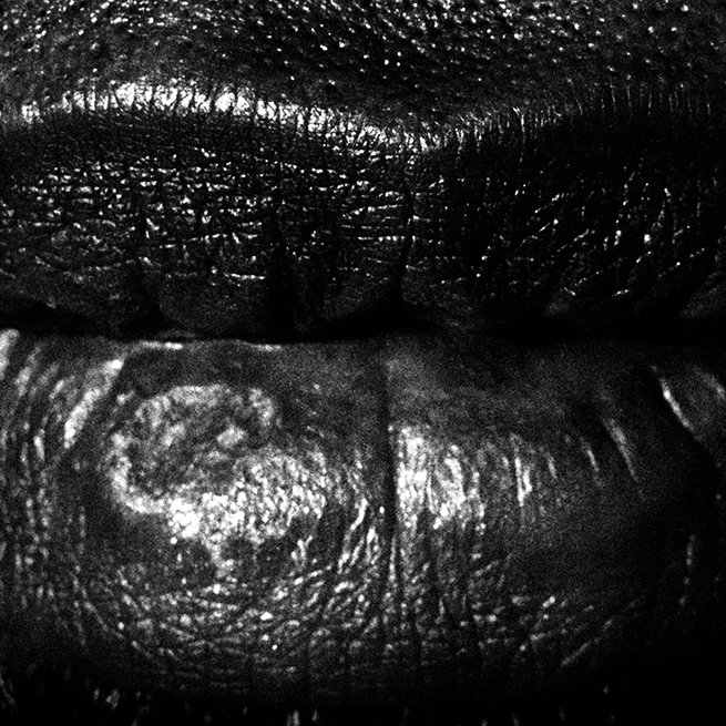 Portrait of lips by Rene Pena