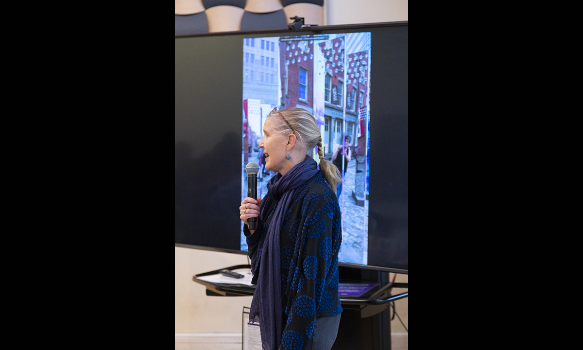 DPI alums gather to celebrate the department’s 40th anniversary and Lorie Novak