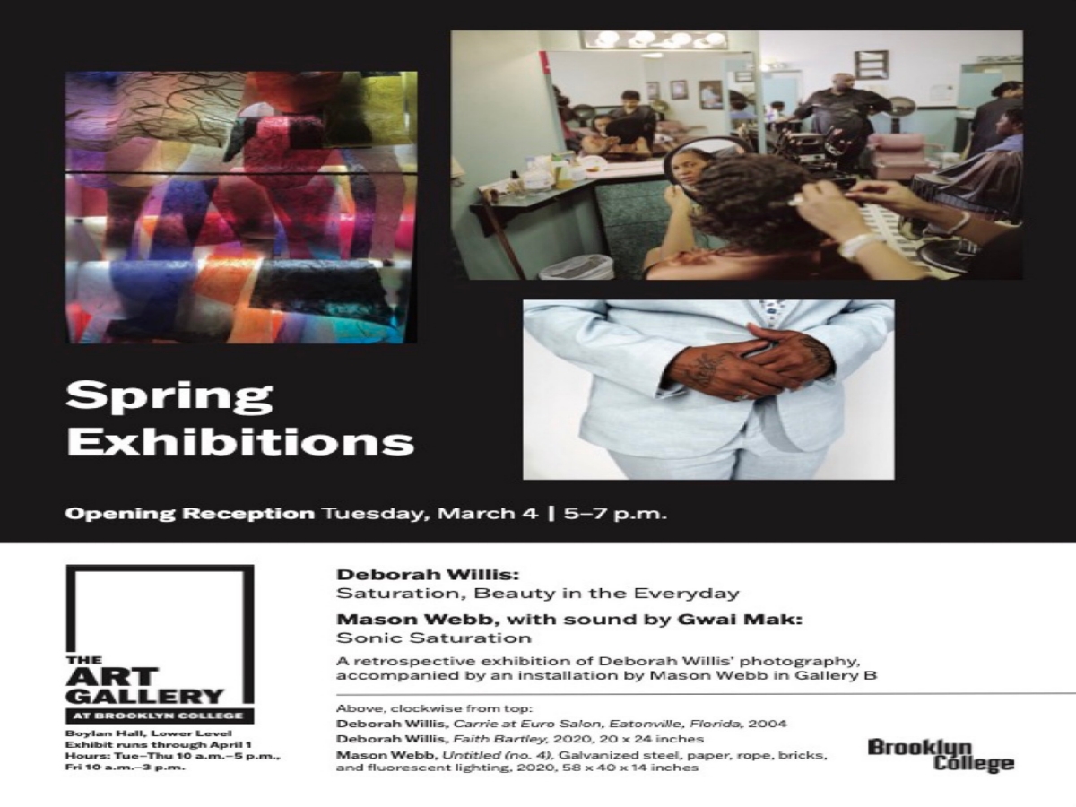 DPI Chair Dr. Deborah Willis Opens Retrospective Exhibition at Brooklyn College on March 4, 2025