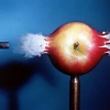 Harold Eugene Edgerton, How to Make Applesauce, 1964, Dye transfer print