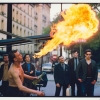 Joel Meyerowitz, Street Busker, Paris, France, 1967, Dye transfer print