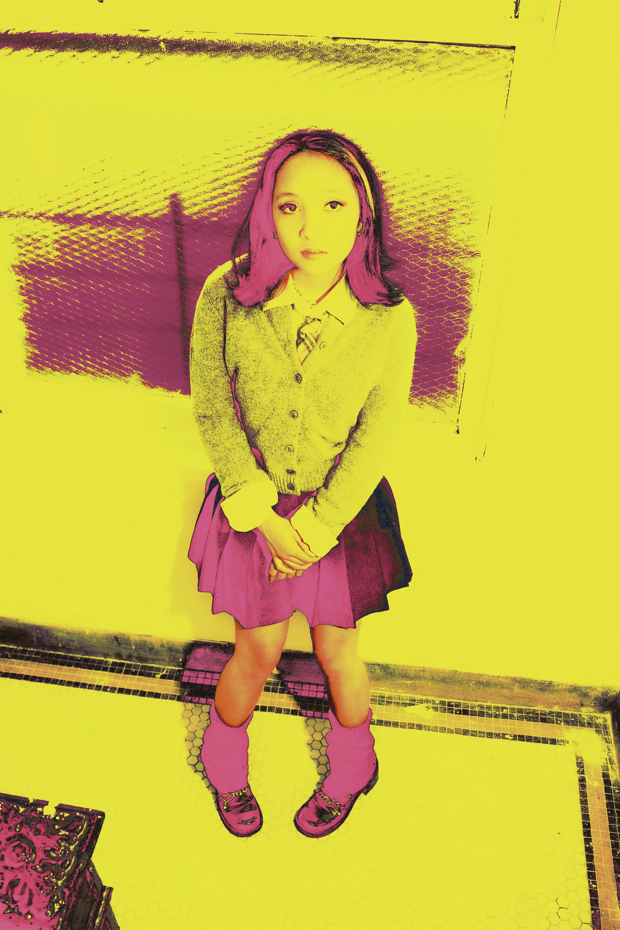 Image of girl standing