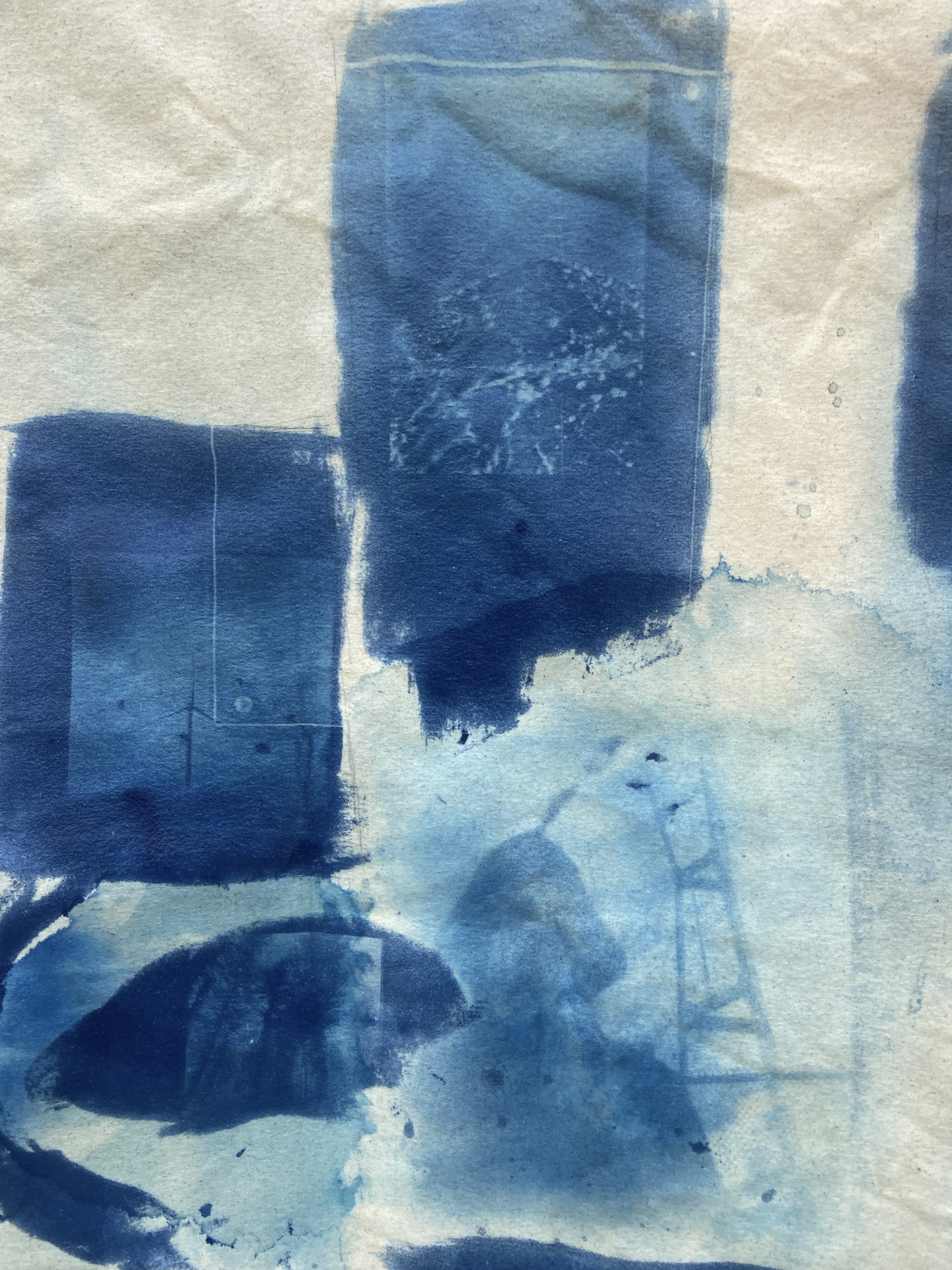 cyanotype abstract photo