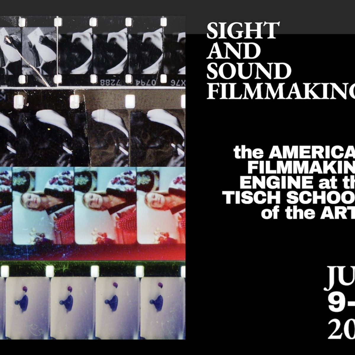 film reel images from sight and sound projects