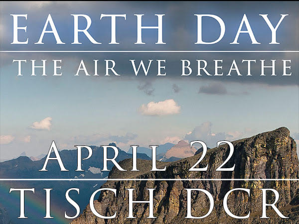 Earth Day: The Air We Breathe, taking place on April 22 in the DCR