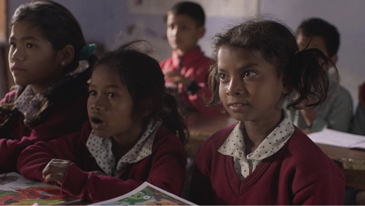 School children in India - still from Bittu