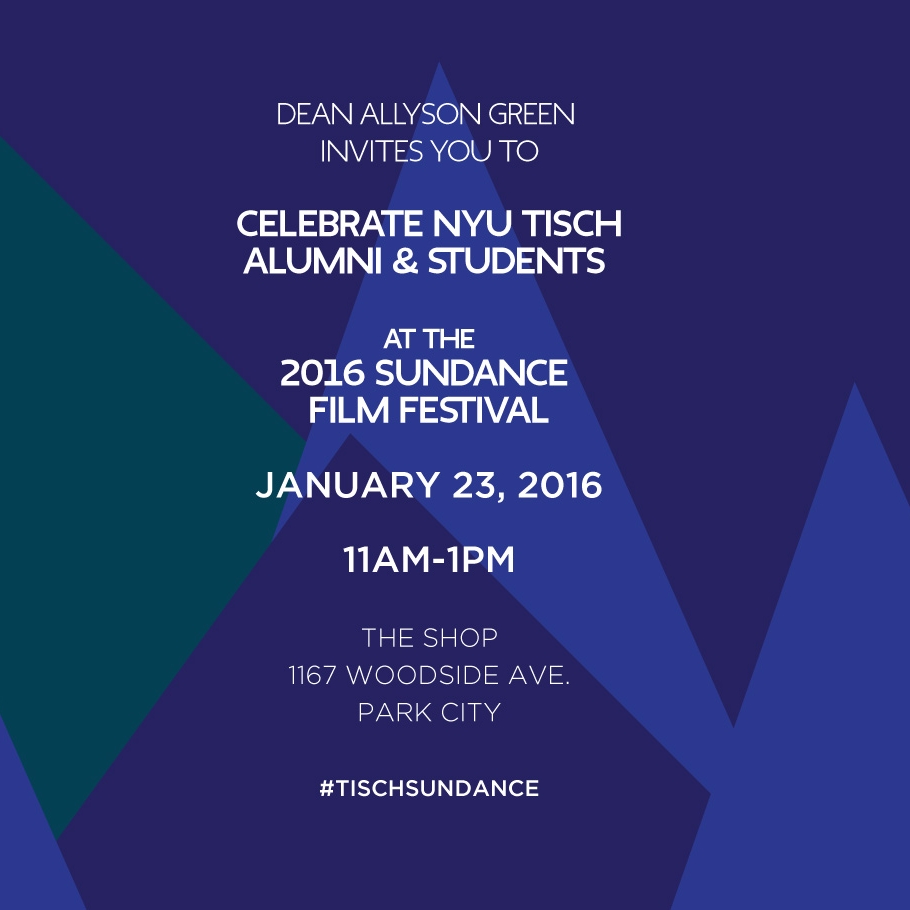 Tisch at Sundance 2016