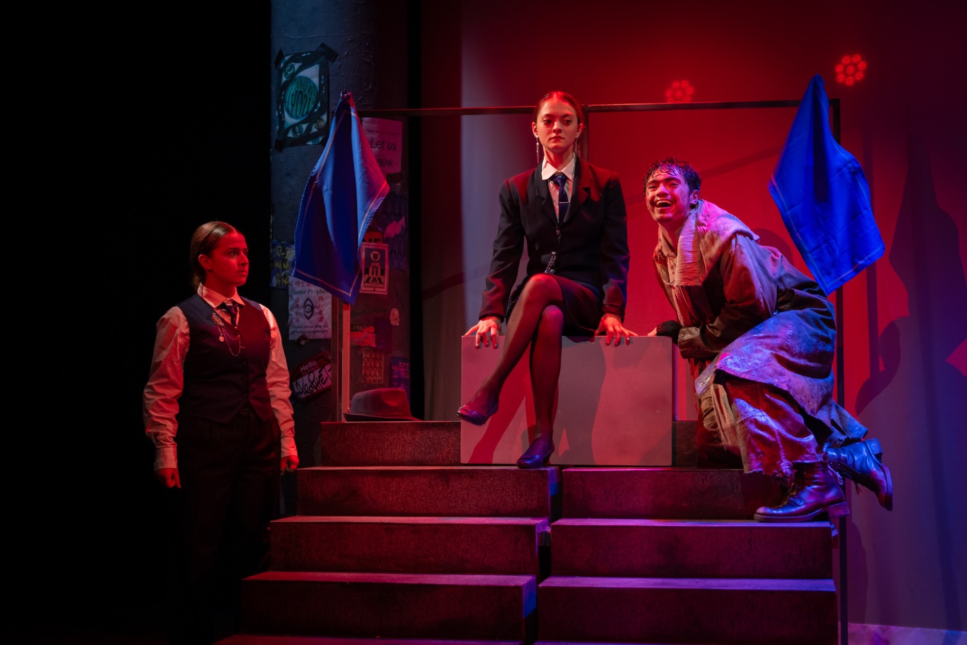 Spring 2026 production of 'Strangers' - Photo by Justin Chauncy