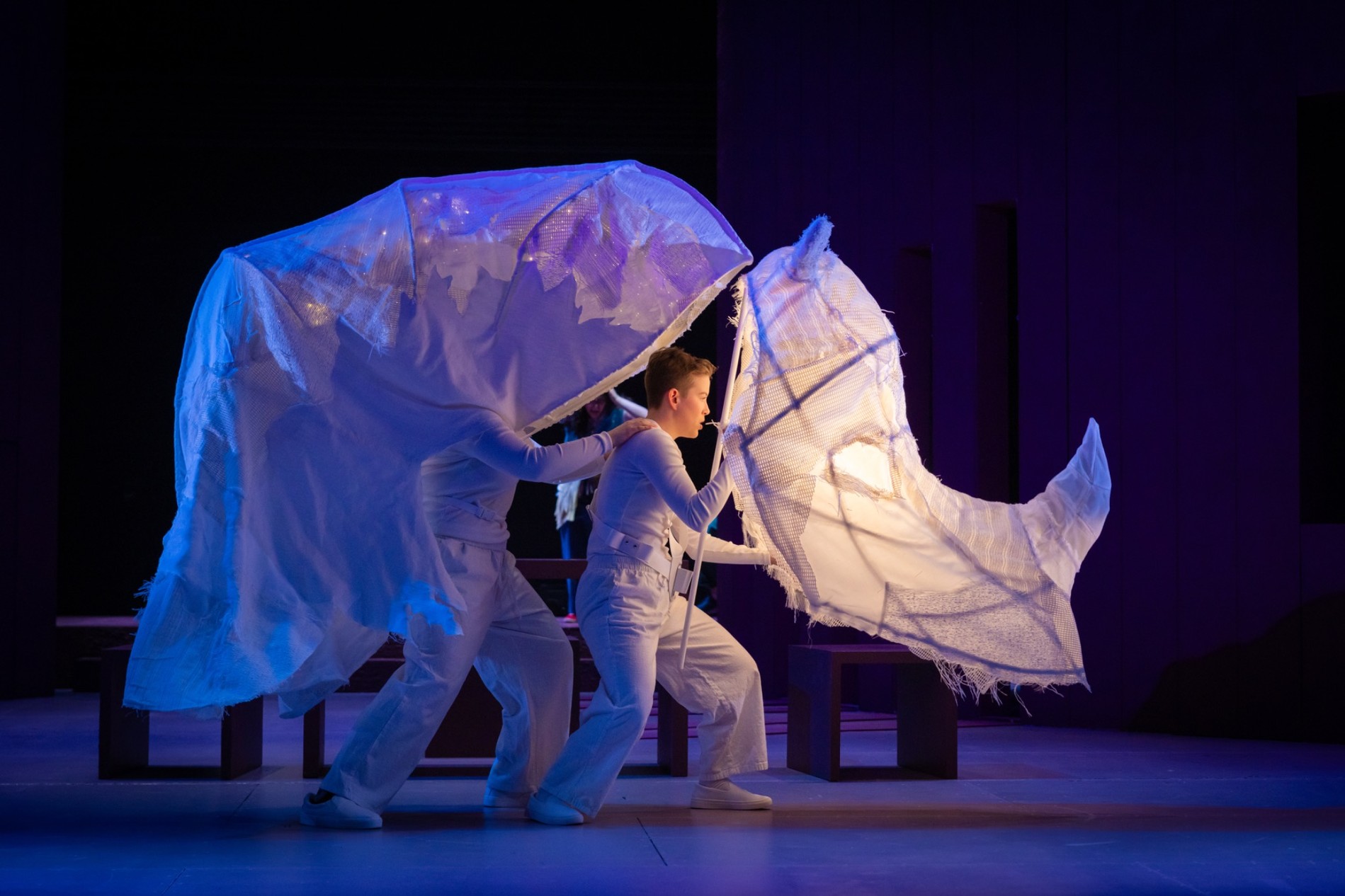 Spring 2026 production of 'Rhinoceros' <br> Photo by Justin Chauncy