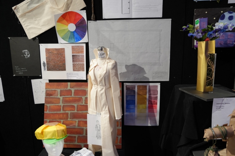 Display of students final project for the Drama: Production & Design program