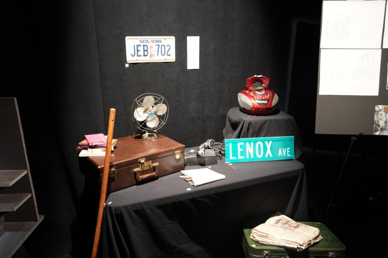 A display of a student's final work