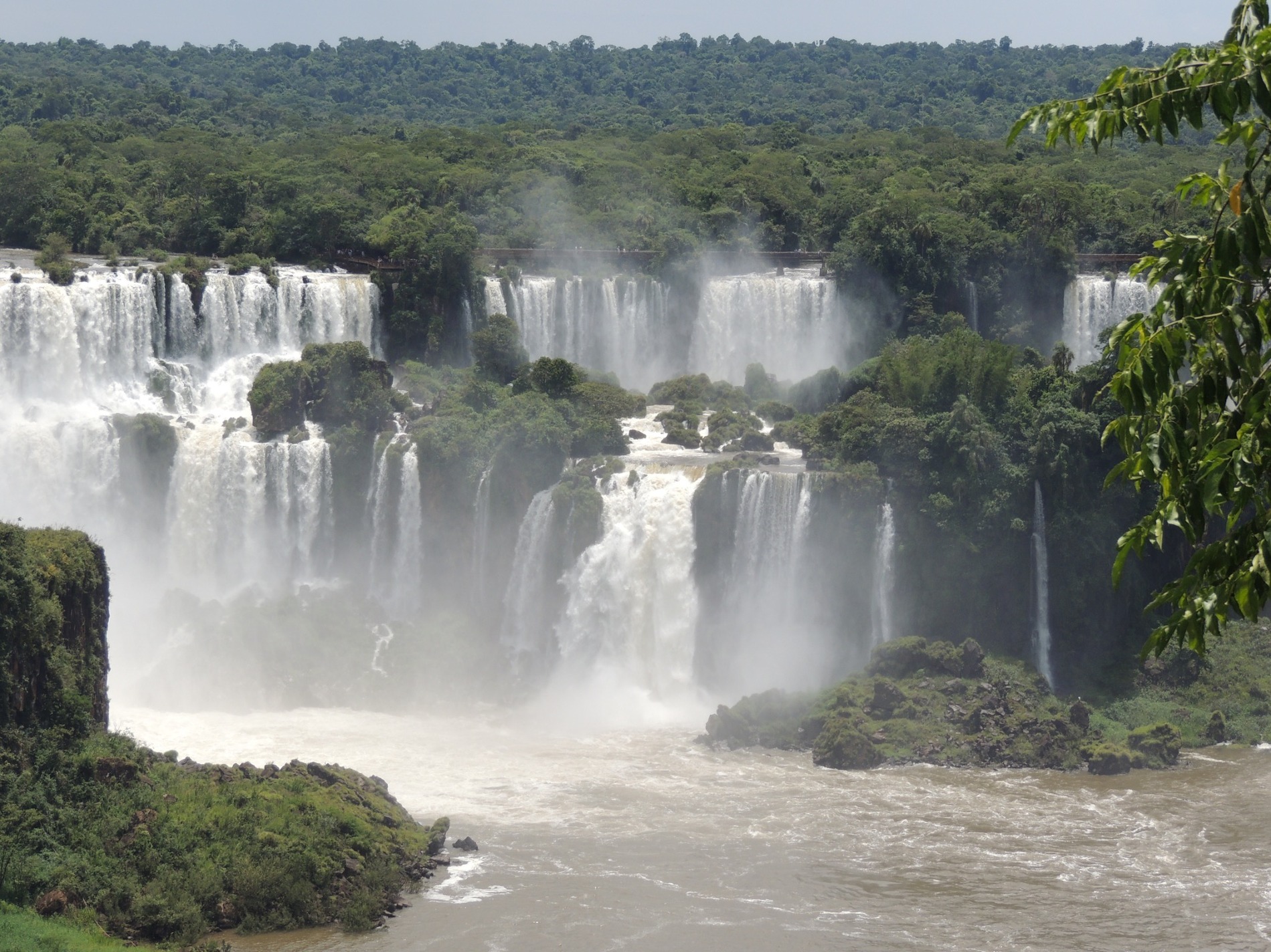 Waterfall in Iguaçu National Park, Brazil