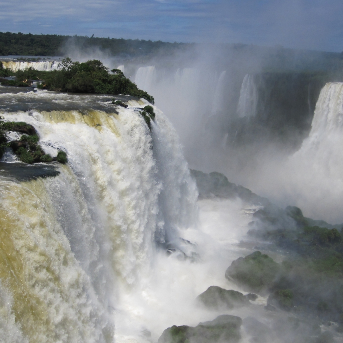 Iguaçu National Park Waterfall in Brazil