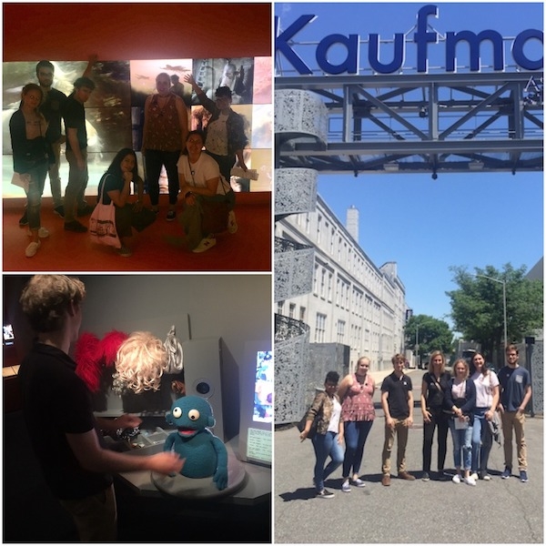 Producing for Film students visiting the Museum of the Moving Image and Kaufman Studios.