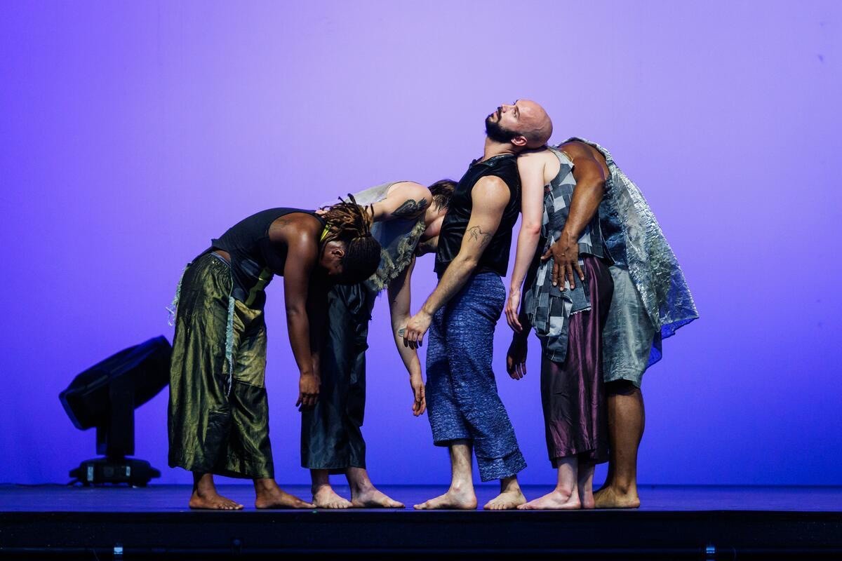 Photo of David Dorfman Dance Company performance