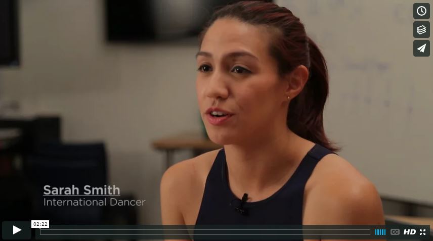 This is a video of students talking about their experience taking Tisch summer dance, recorded music, producing, and playwriting classes. 