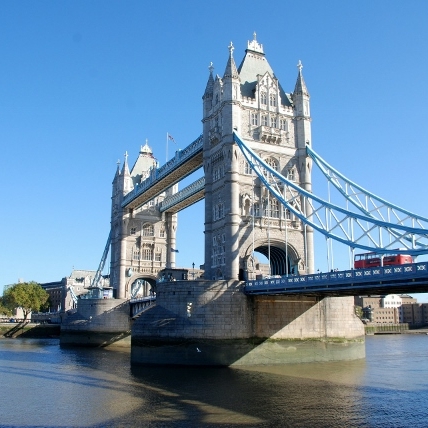 Image of the London Tower Bridge.