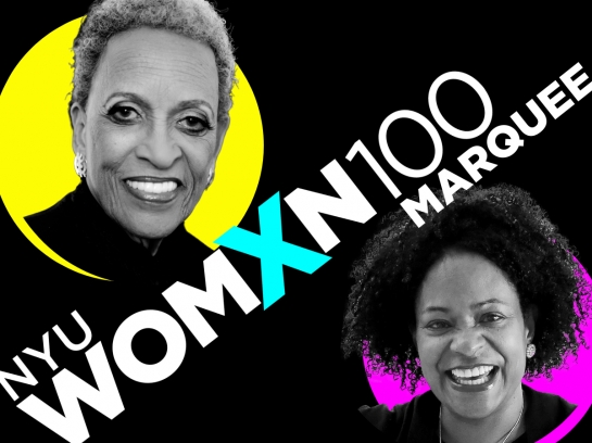 NYUWomxn100 Marquee
