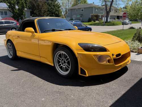 Yellow Honda